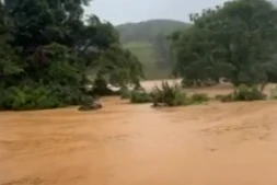 Seis cidades de SC decretam emergência após chuvas deixarem casas debaixo d'água;