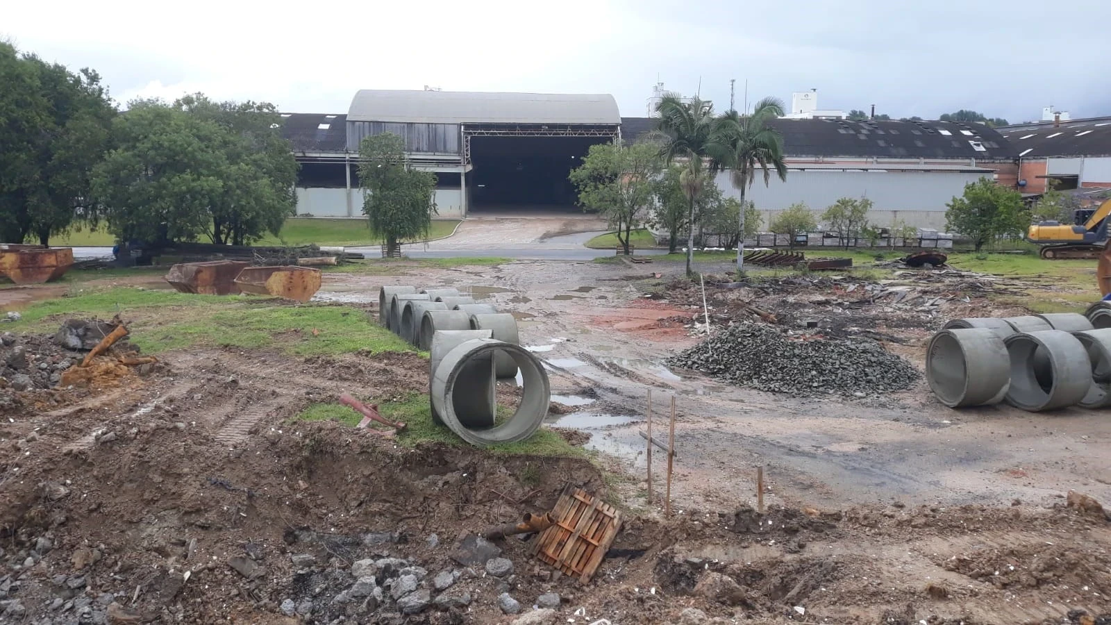 Obra de drenagem em bairro de Cocal do Sul recebe investimento de aproximadamente R$ 1,6 milhão