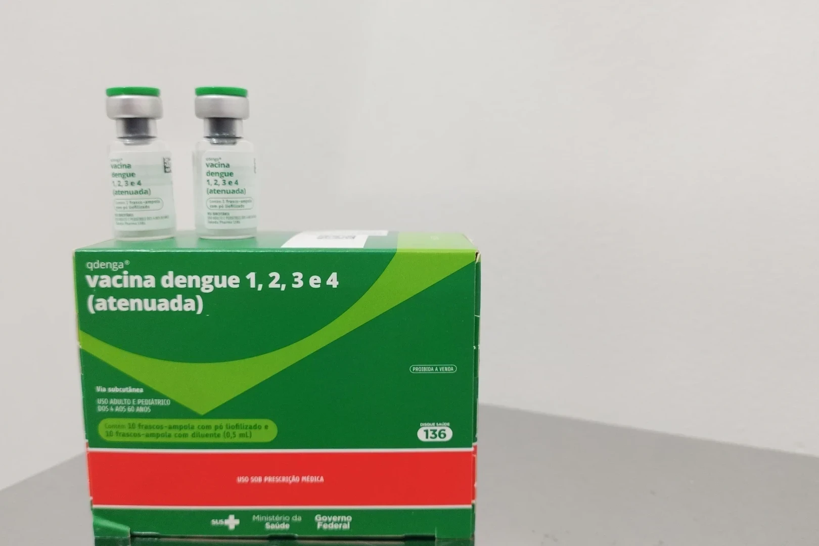 Siderópolis recebe doses da vacina contra a dengue e inicia imunização de adolescentes